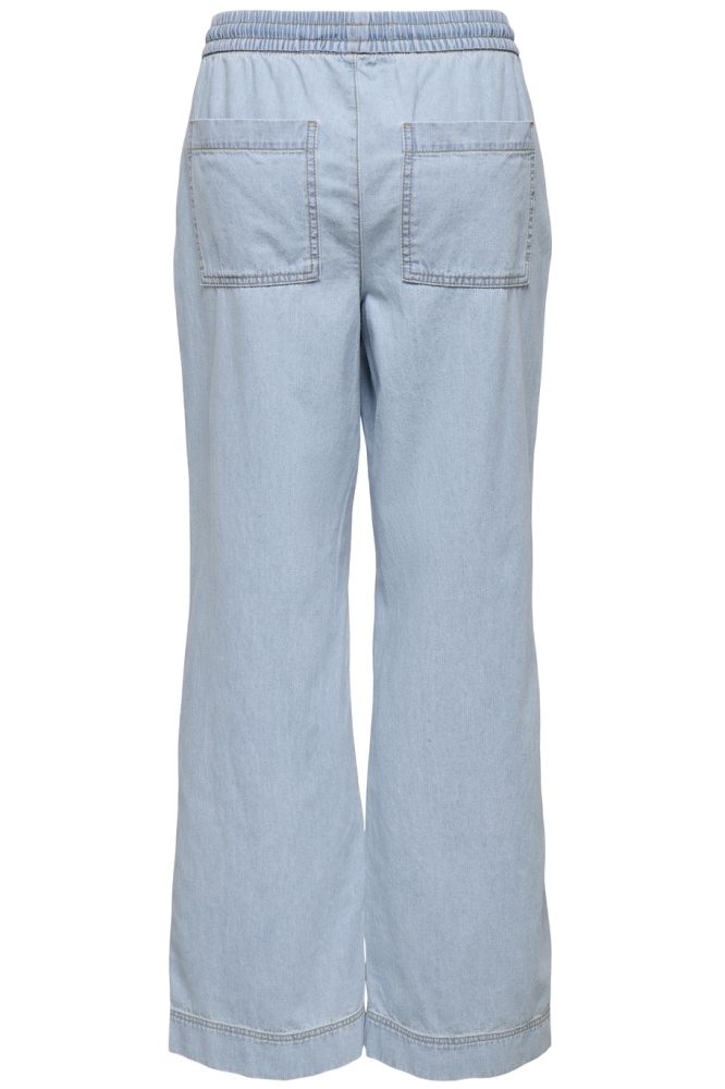 JDYPENNY STRING LOOSE JEANS DNM 15353707 LIGHT BLUE DENIM
